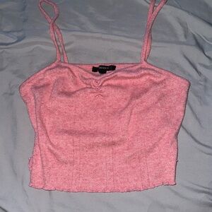 Pink Cropped Tank top